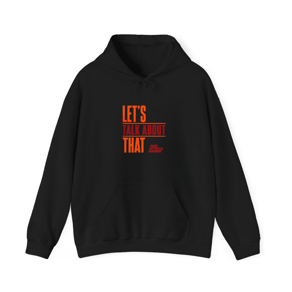 Good Mythical Morning "Let's Talk About That" Hoodie - alternate angle 2, merchandise