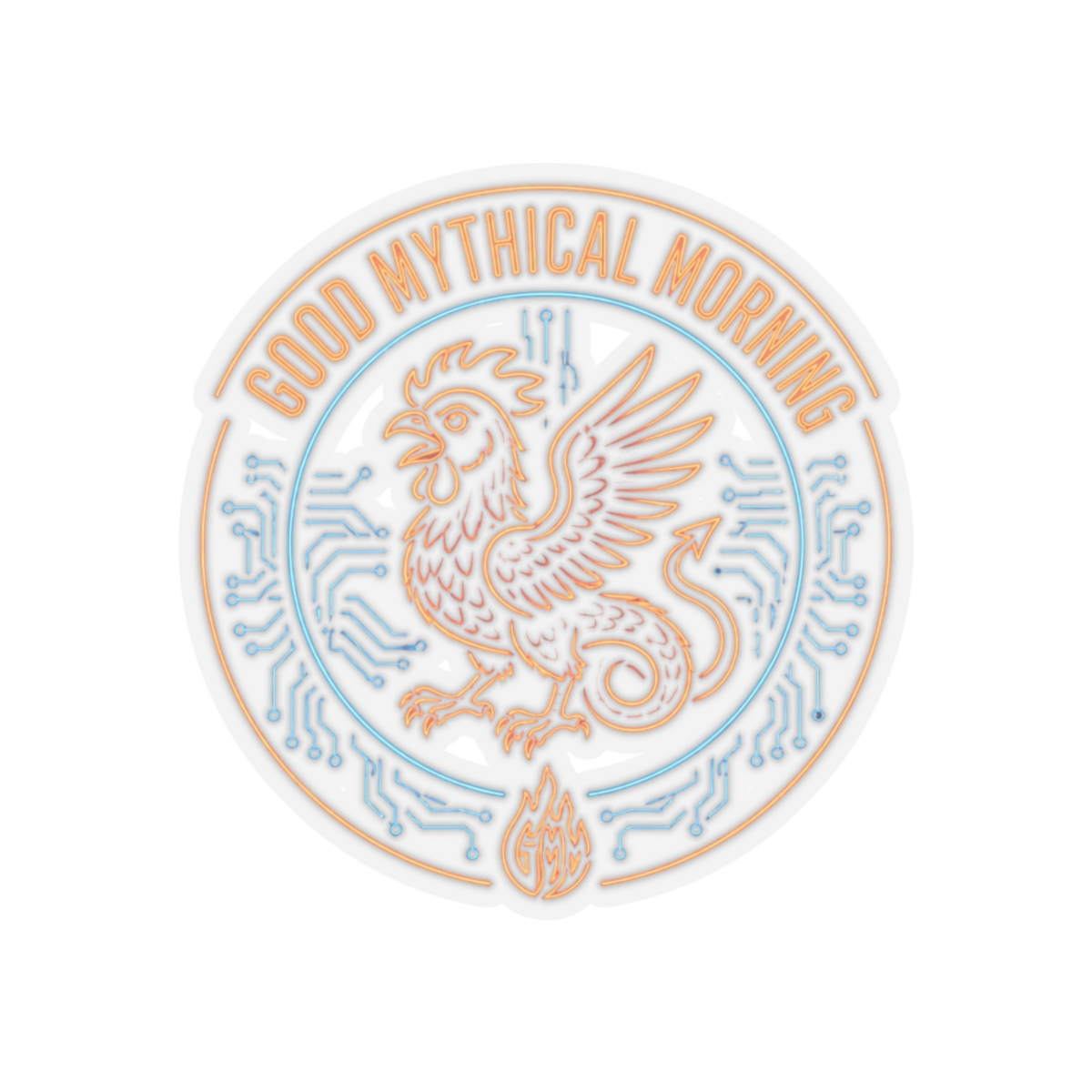Good Mythical Morning "Good Mythical Morning" Sticker - alternate angle 1, merchandise