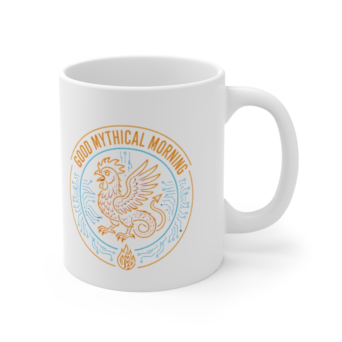 Good Mythical Morning "Good Mythical Morning" White Mug - Official Mugs & Drinkware merchandise