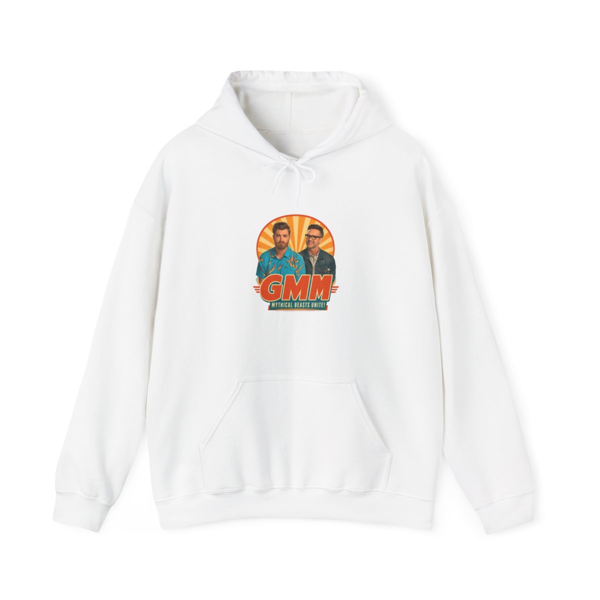 Good Mythical Morning " in bold Bebas Kai font below. " Hoodie - Official Hoodies merchandise